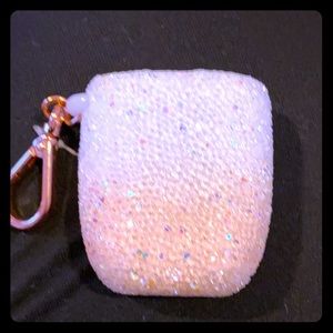 Ombré glitter holder.